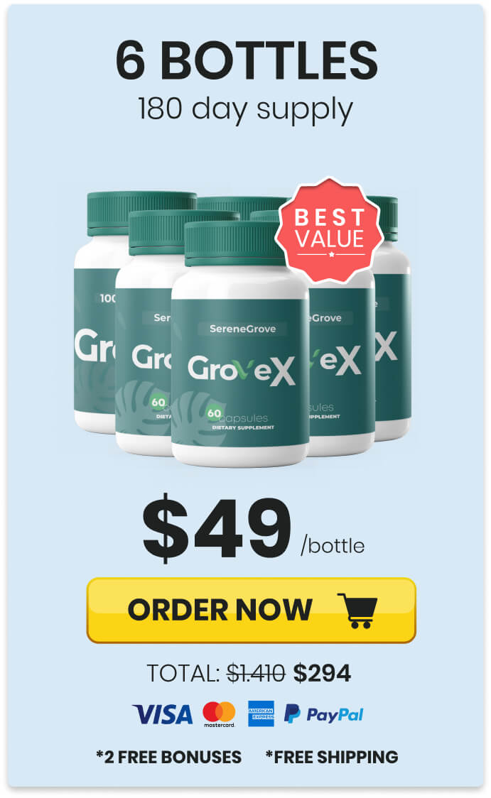 Get Recharged With Grovex, The Natural Booster