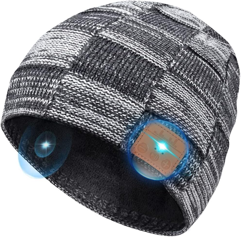 Hanpure Bluetooth Beanie Gifts For Men Bluetooth Hat, Christmas Stocking Stuffers Electronic Tech Gifts For Women Teens