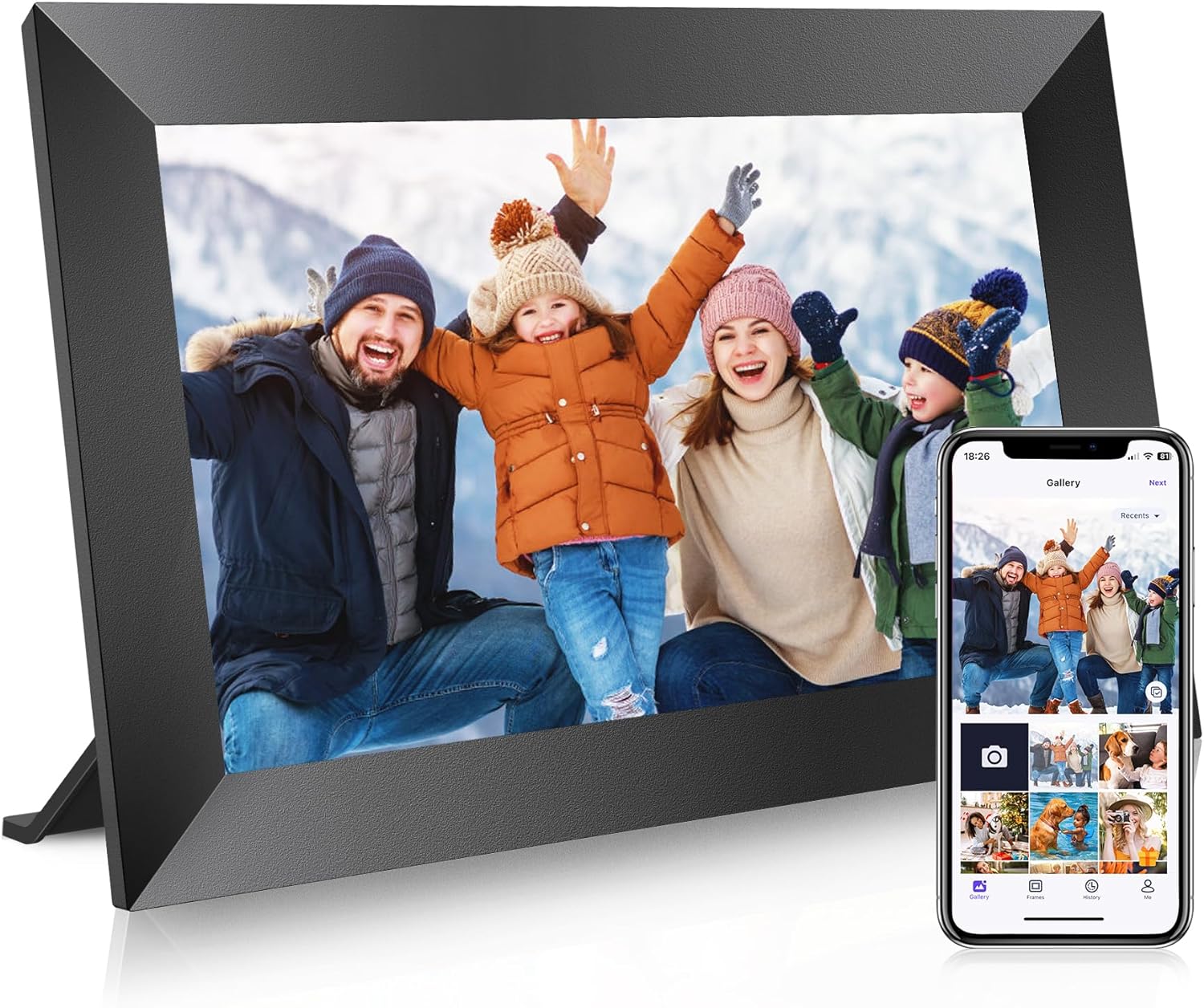 WONNIE 10.1 Inch WiFi Digital Picture Frame Review