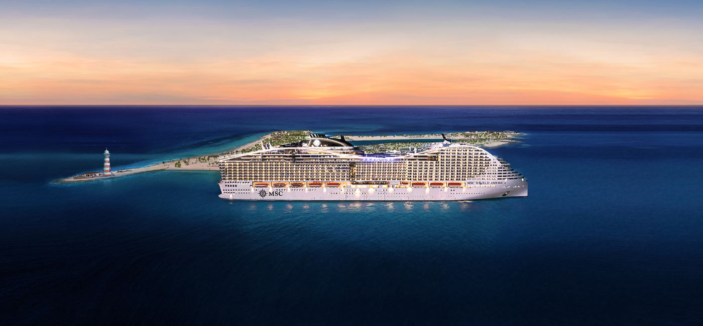 MSC Cruises Unveils Debut Date for Flagship MSC World America