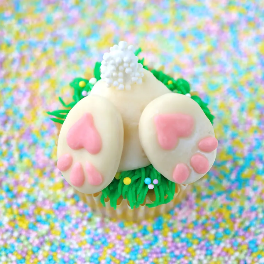 Bunny Butt Easter Cupcakes (Low-Sugar) | Handiest 20 Carbs! Bunny Butt Easter Cupcakes (Low-Sugar) | Handiest 20 Carbs!