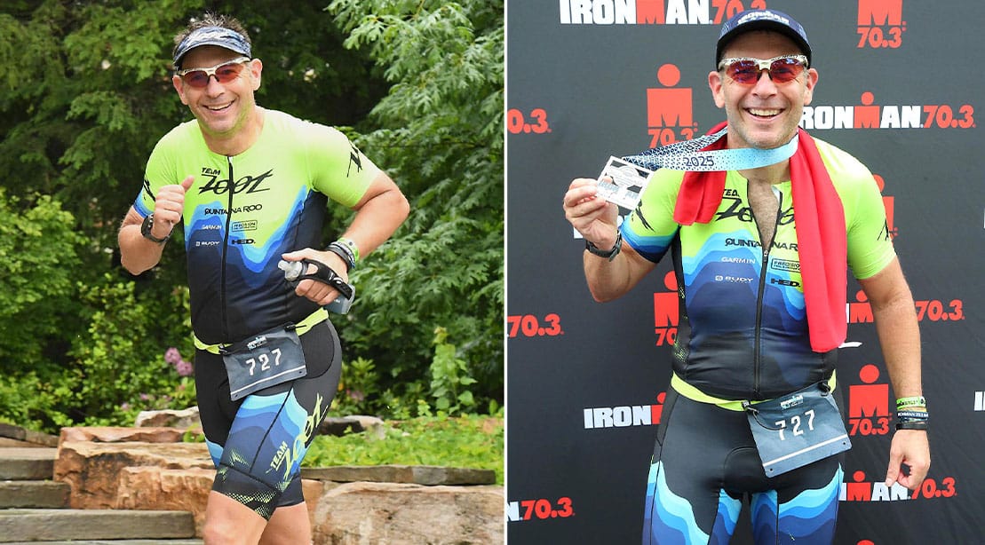 How Scott Greenstone Defied a Middle Assault and Completed a 70.3 Race a Date Then