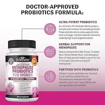 Our Favourite Probiotics for Girls Upcoming Menopause