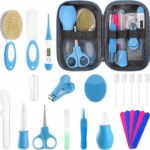 Baby Healthcare and Grooming Kit for Newborn Kids, 24PCS Upgraded Safety Baby Care Kit, Newborn Nursery Health Care Set, Baby Care Products