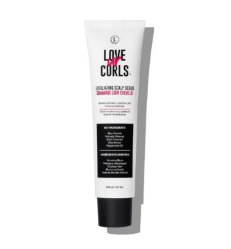 Love Ur Curls Exfoliating Scalp Scrub, Moisturizing, Gentle Build Up Removal for Curly Hair – with Peppermint Oil, for Alll Curl Types, 150mL