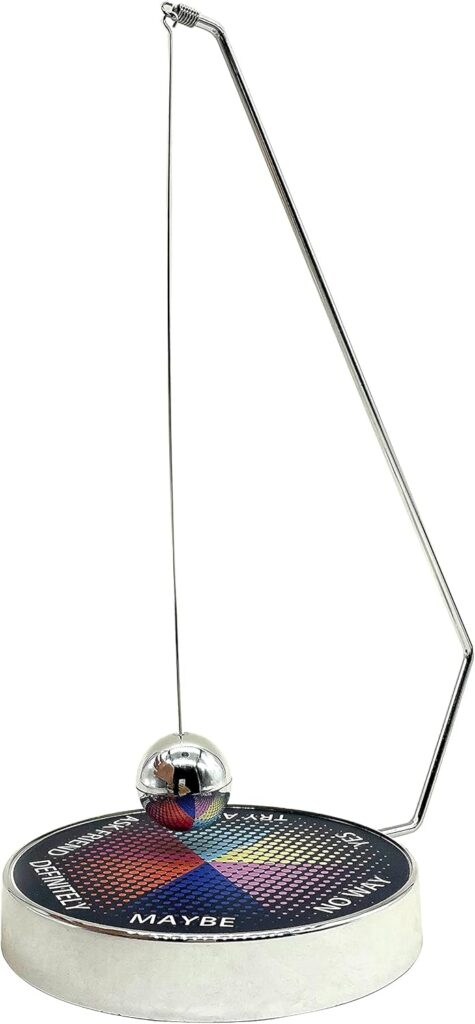 Magnetic Decision Maker Swing Pendulum Office Desk Decoration Toy,Novelty Gadget Gift