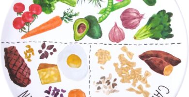 9″ Portion Control Plate – Healthy Nutrition Plate for Adults and Teens, Melamine, Ideal for Weight Loss and Diabetes Management (1 Pack)