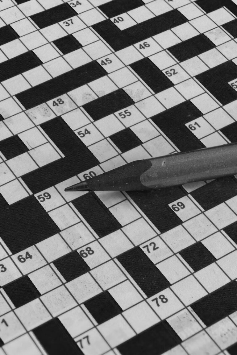 Crossword puzzle books